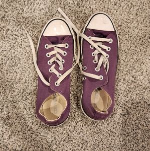 Purple Converse